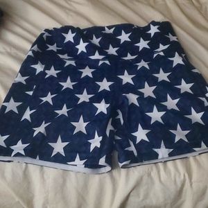 CVG Blue Starstruck 5" shorts